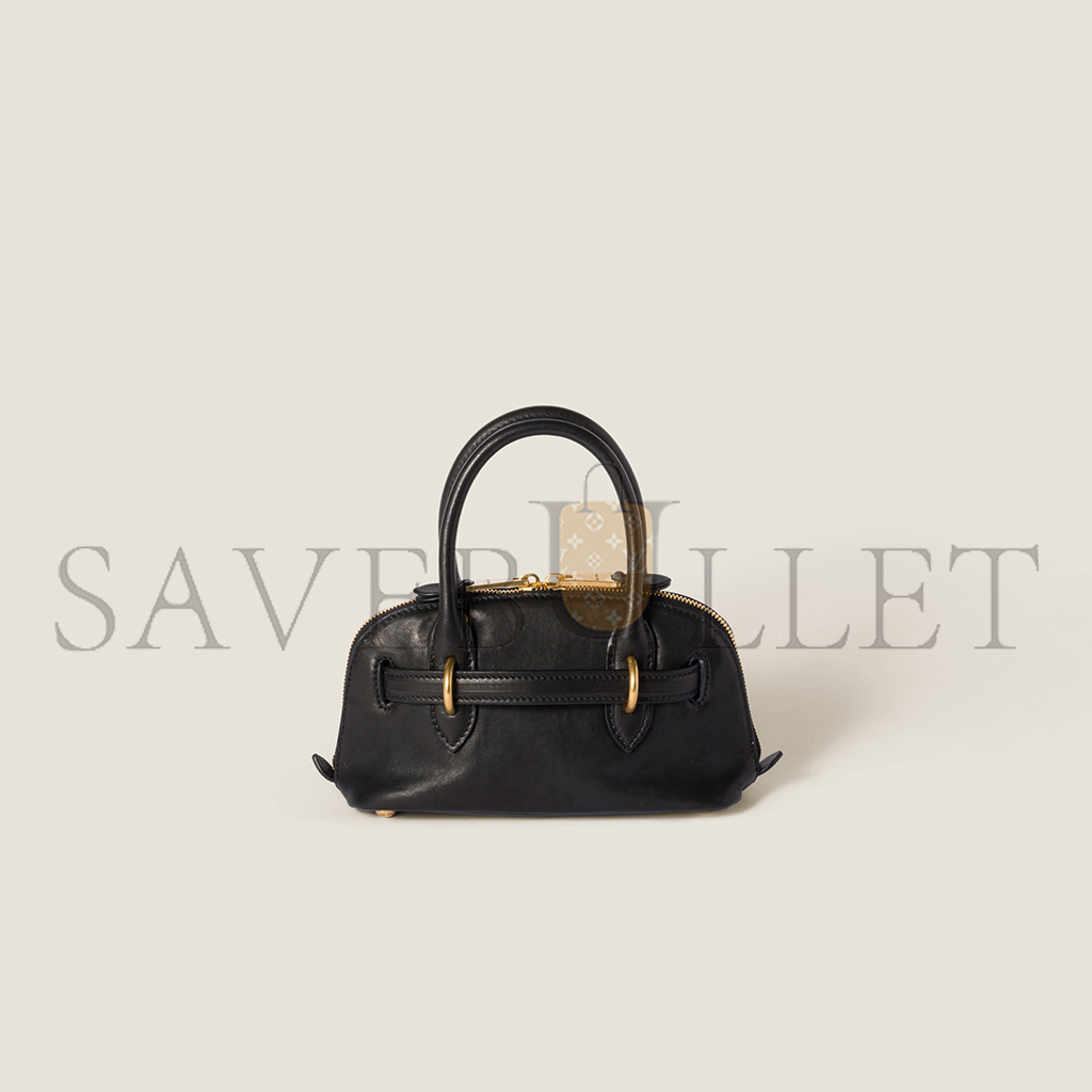 M1v M1v aventure mini nappa leather bag 5bp090 (21*13.2*8cm)