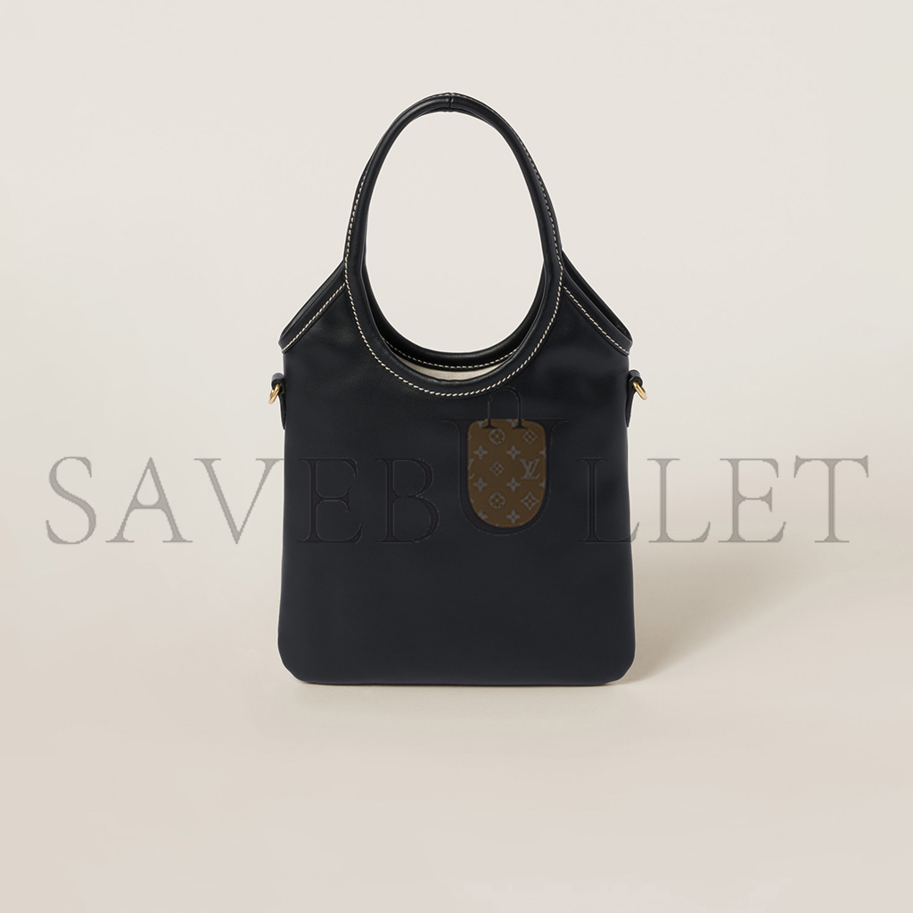 M1v M1v ivy leather handbag 5bg281 (24*20cm)