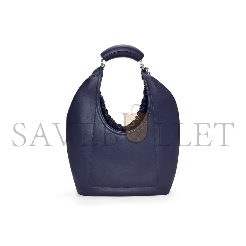 L0ew* medium soft nappa sheep leather squeeze bag a914q37x01-4467 (34*33*13.5cm)