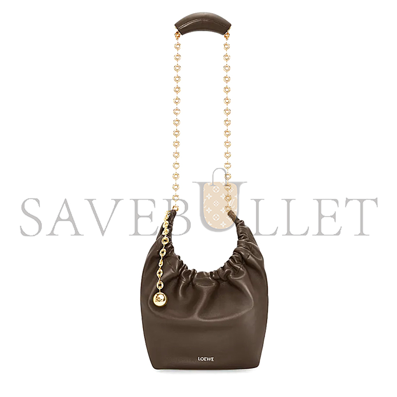 L0ew* small soft nappa sheep leather squeeze bag a914nchx01-01 (29*24*10.5cm)