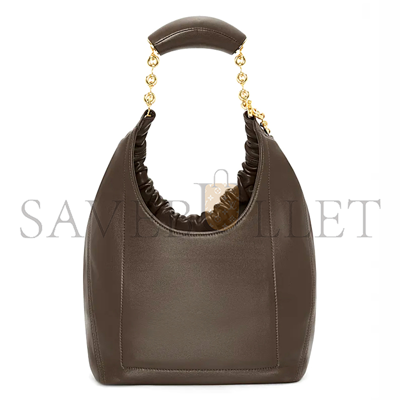 L0ew* small soft nappa sheep leather squeeze bag a914nchx01-01 (29*24*10.5cm)