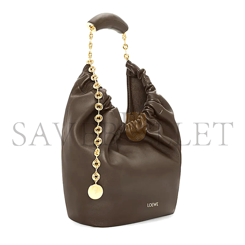 L0ew* small soft nappa sheep leather squeeze bag a914nchx01-01 (29*24*10.5cm)