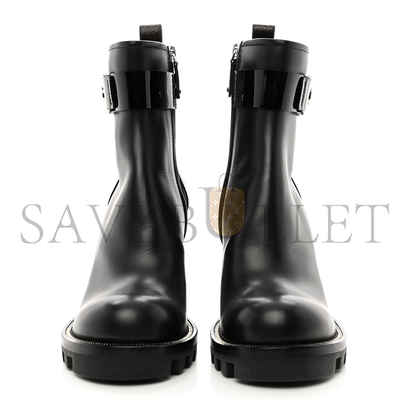 l0vis Vvtt0n calfskin star trail ankle boots 38 black 1409847