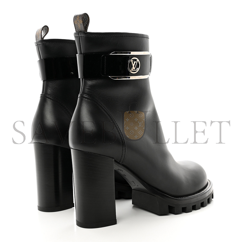 l0vis Vvtt0n calfskin star trail ankle boots 38 black 1409847