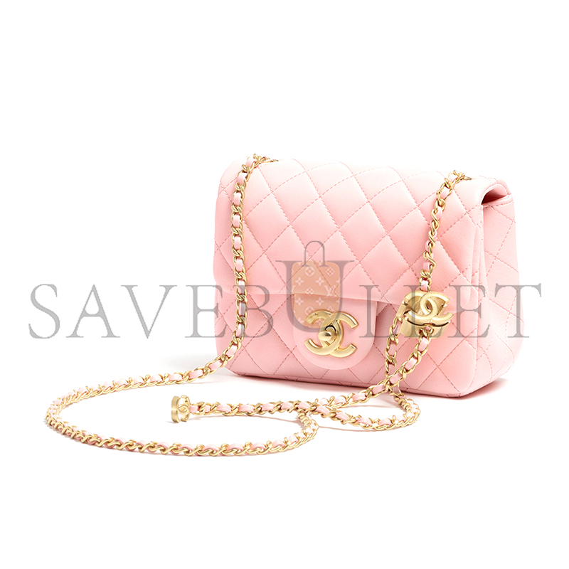 Ch**el mini flap bag as5758 (18*13*7cm)