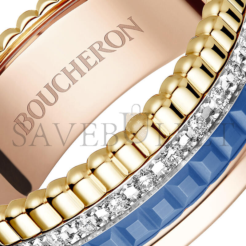 B0vcher0n quatre blue edition small ring jrg03028