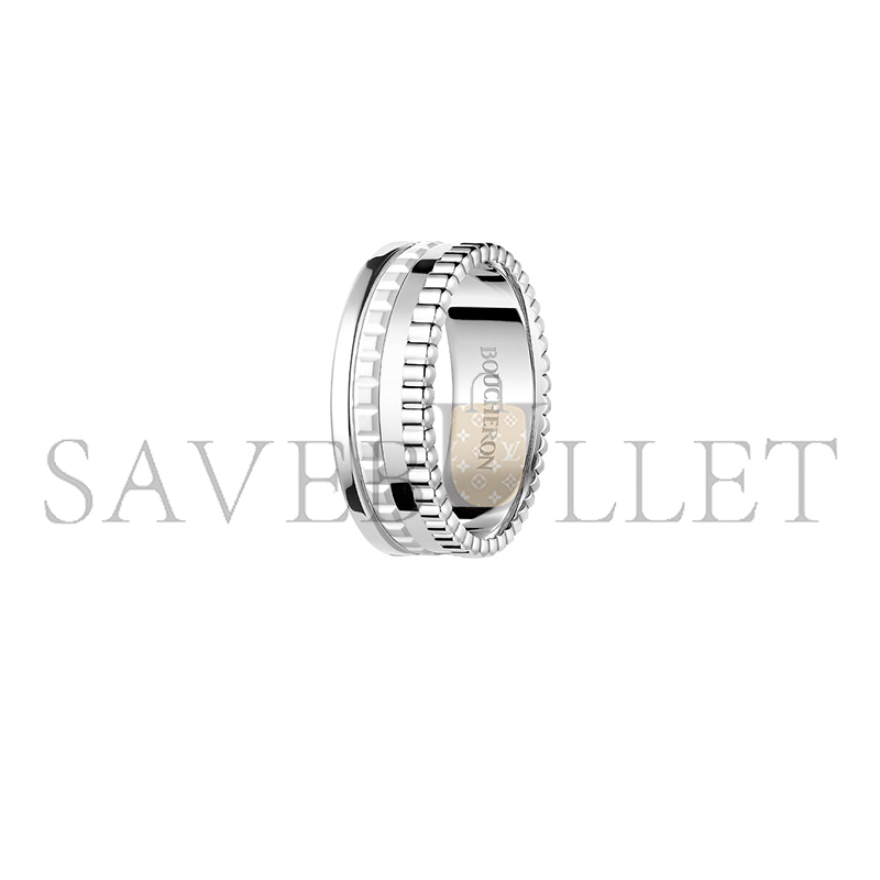 B0vcher0n quatre double white edition small ring jrg03276
