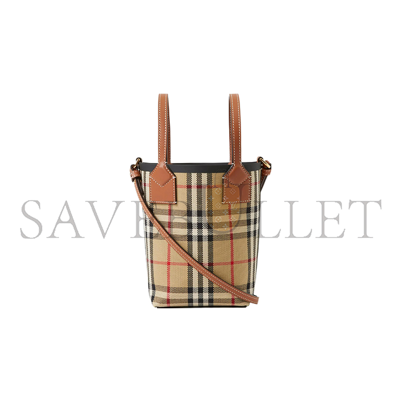Bv*b*rry mini london tote bag 80704611 (19.5*13*8.5cm)