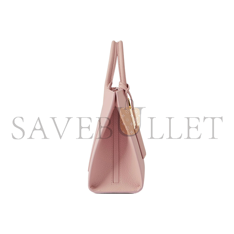 Bv*b*rry mini frances tote bag in grain leather 80725131 (27*20*11cm)