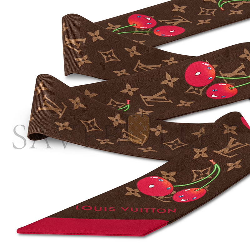 l0vis Vvtt0n murakami lv x tm monogram cerise bandeau m96085