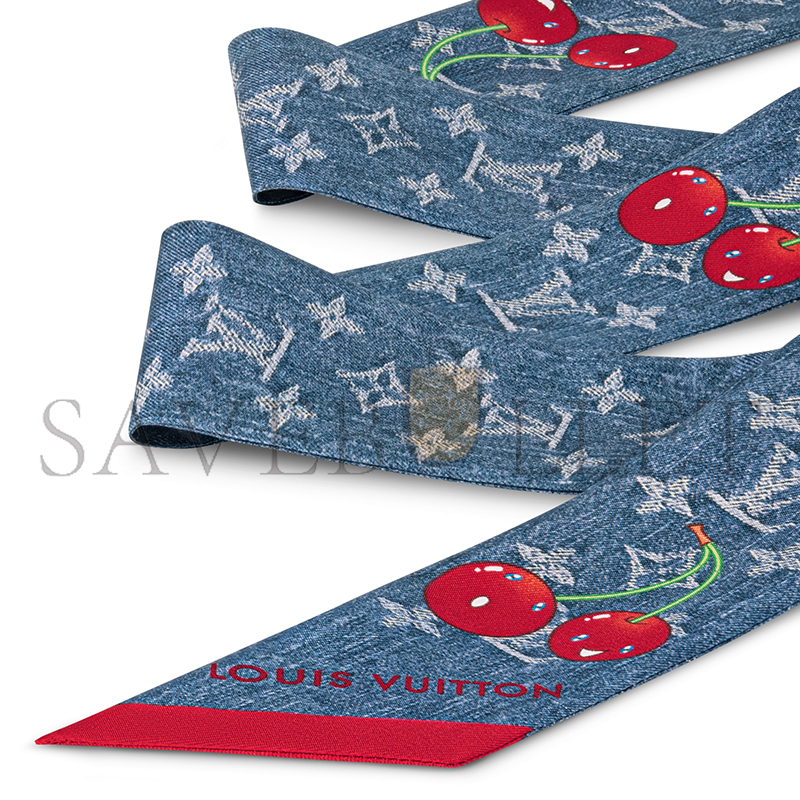 l0vis Vvtt0n murakami lv x tm denim cerise bandeau m96390