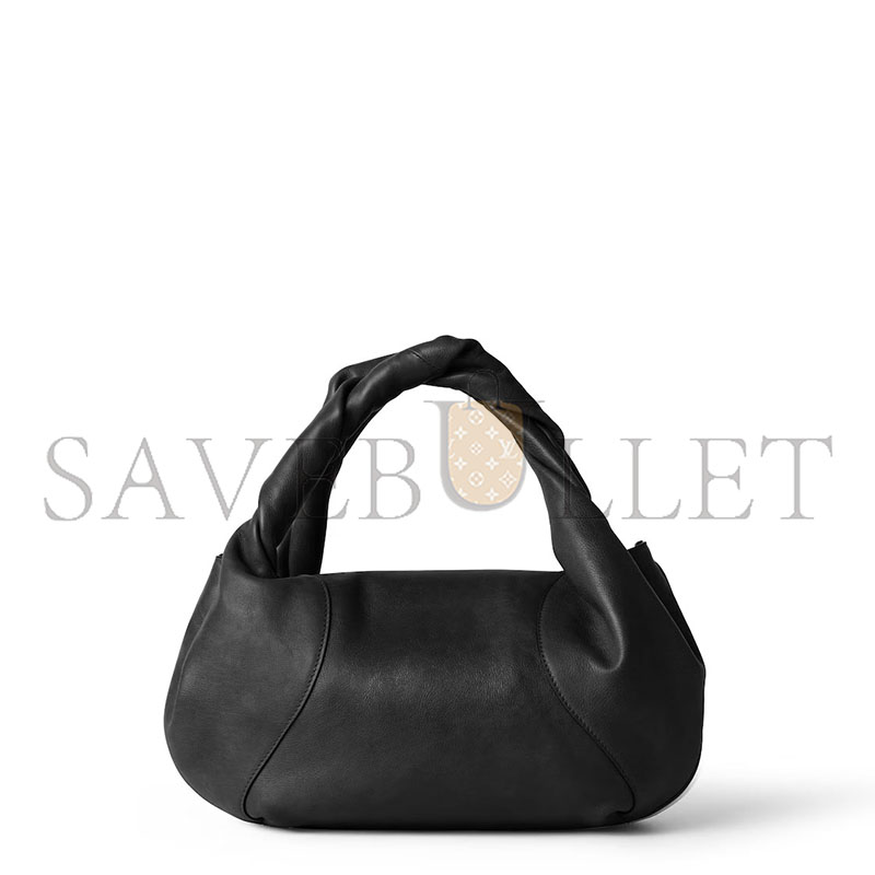 F**di spy small black leather bag 8br838ayctf0kur (32*18*12cm)