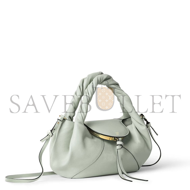F**di spy small matcha green leather bag 8br838ayctf1sk5 (32*18*12cm)