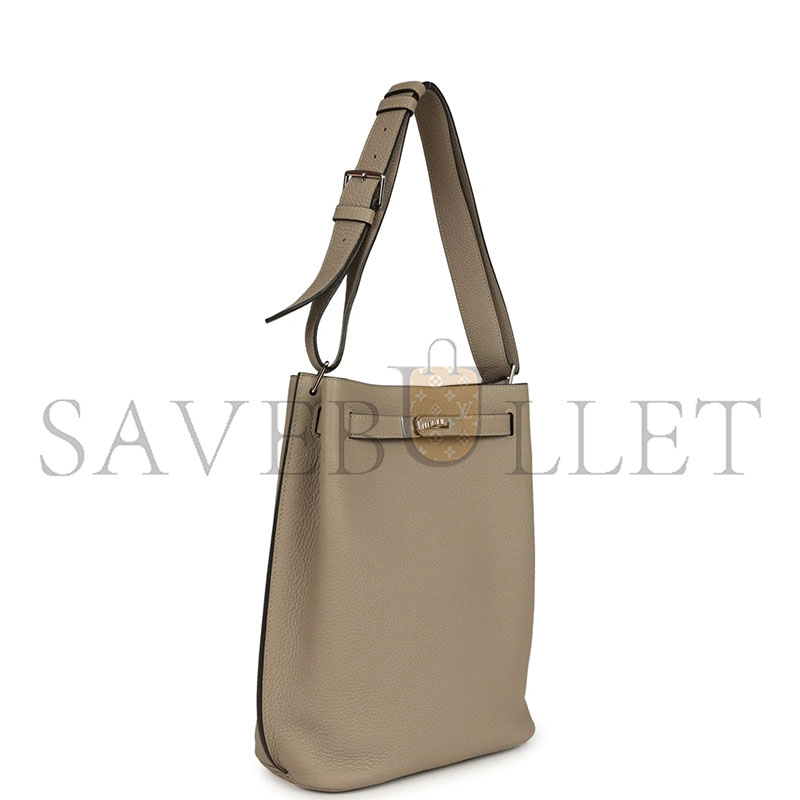 H**me5 master so kelly 22 gris tourterelle togo palladium hardware (30*22*9cm)