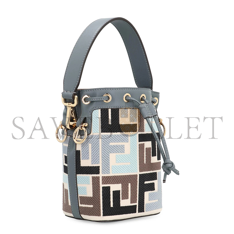 F**di mon tresor mini bucket bag 8bs010arc3f1opk (18*12*10cm)