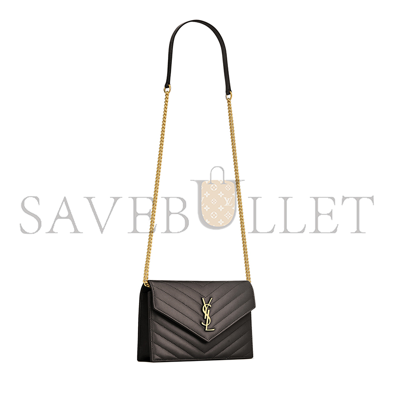 Y51 cassandre envelope chain wallet in lambskin 857605aaa441997 (19*12.5*3.5cm)