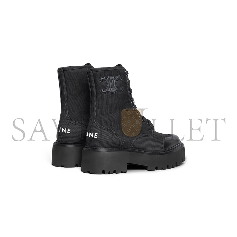 Ce1i*e bulky lace-up leather boots 345597004c.38no