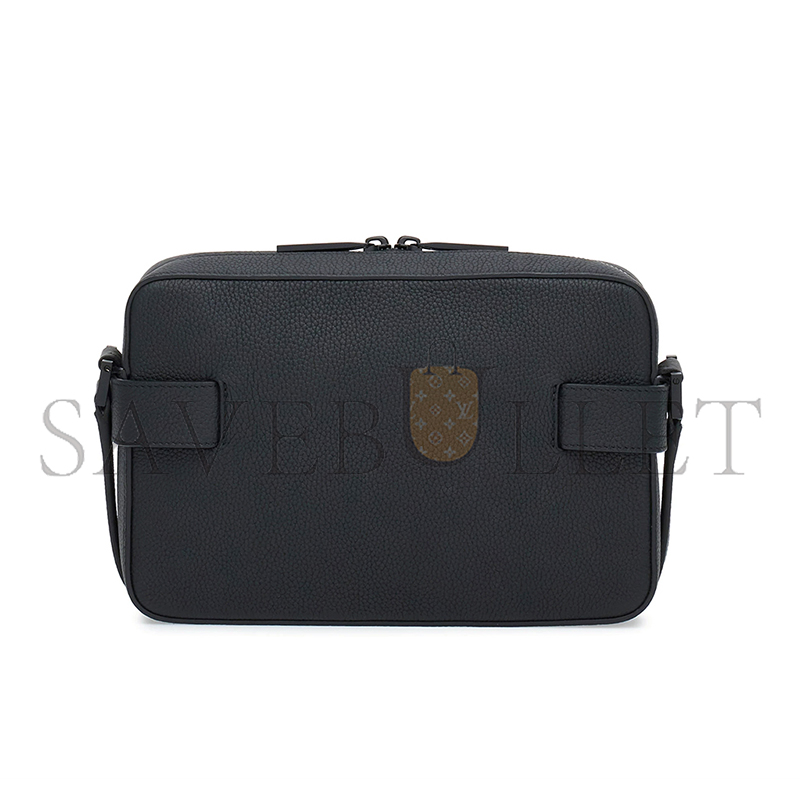 FERRAGAMO EAST-WEST CROSSBODY BAG WITH GANCINI BUCKLES 241304 (24*16*6cm)
