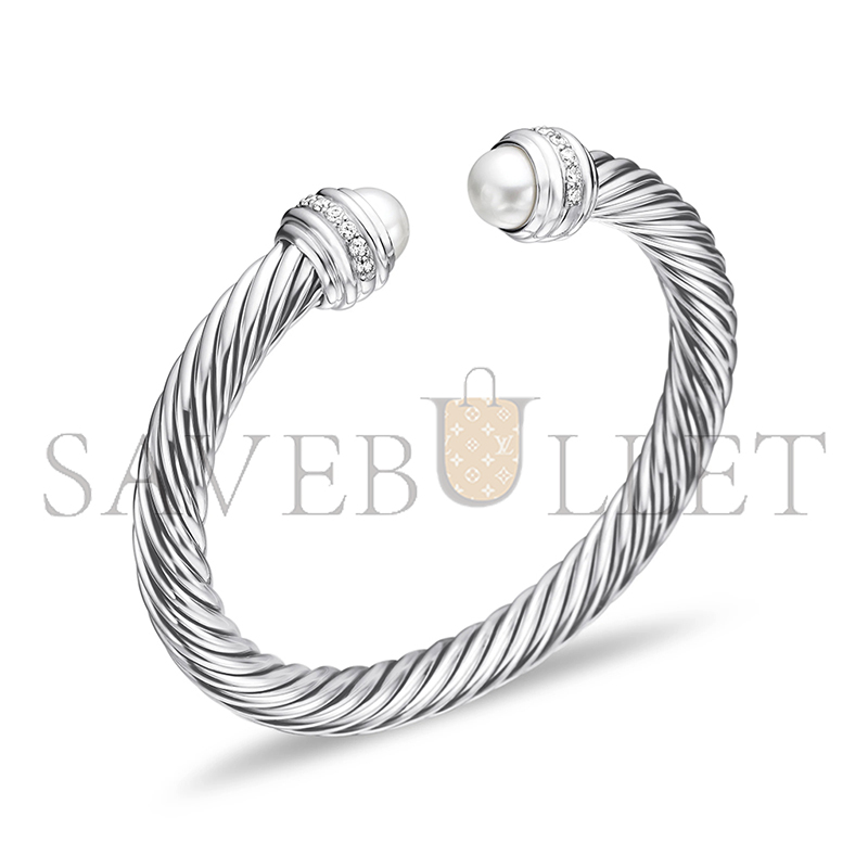dau1d Yvrm*n classic cable bracelet b14391dssdpedi