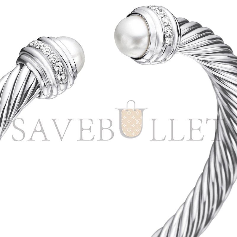 dau1d Yvrm*n classic cable bracelet b14391dssdpedi