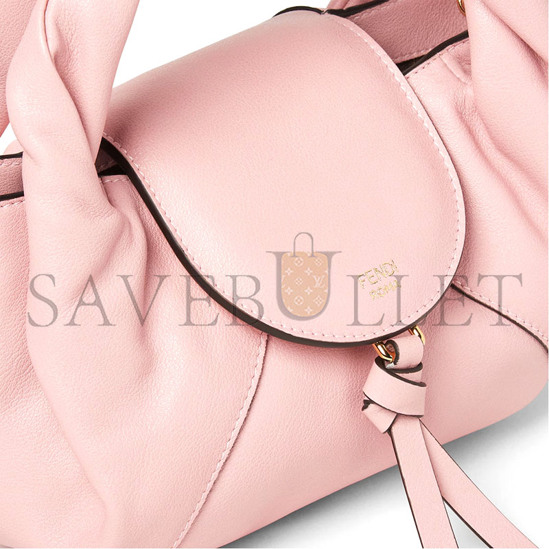 F**di mini F**di spy light pink leather mini bag 8bs110ayctf1cjy (15*12.5*11cm)