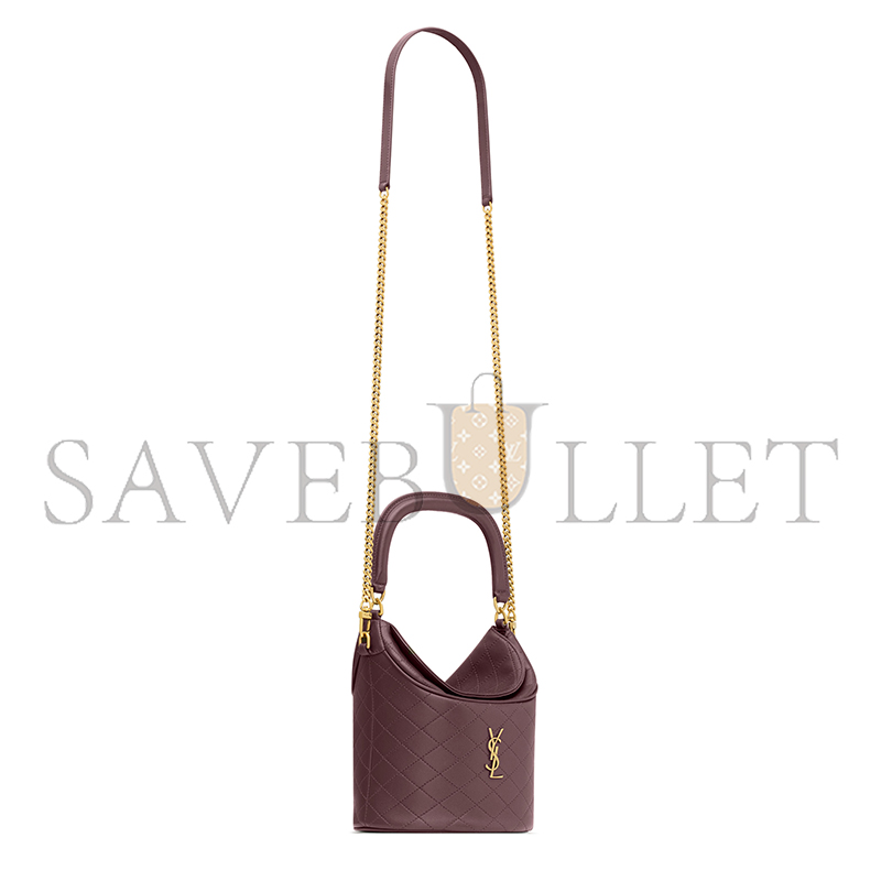 Y51 gaby bucket bag in lambskin 7639611el076195 (18*15*13cm)