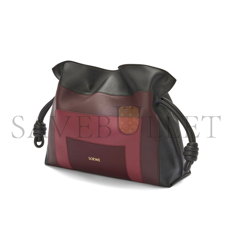 L0ew* x albers medium flamenco clutch in nappa calfskin a411fc1xdd (30*24.5*10.5cm)