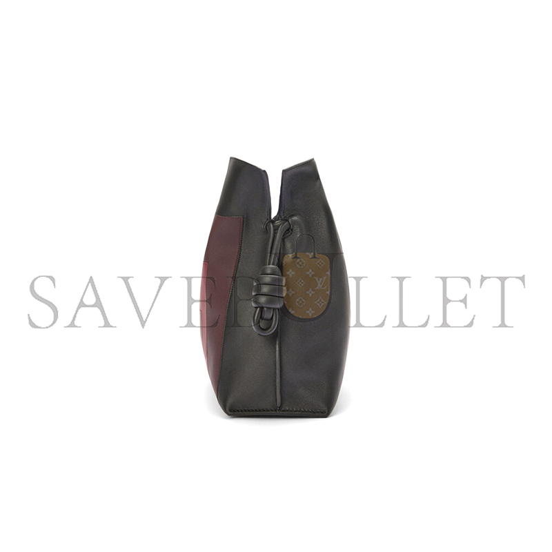 L0ew* x albers medium flamenco clutch in nappa calfskin a411fc1xdd (30*24.5*10.5cm)