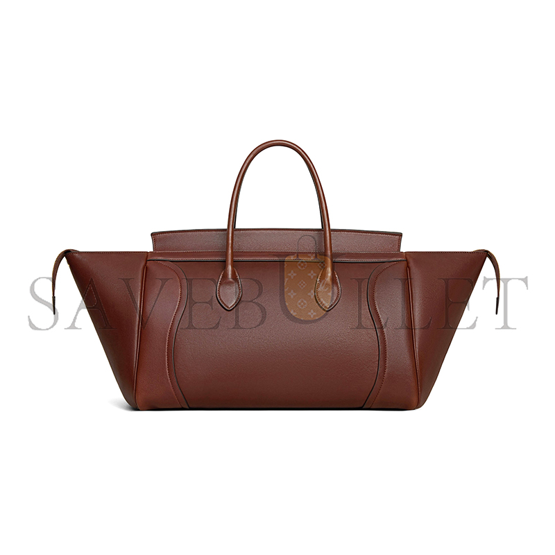 ce1i*e medium smiling new lU*gage in s*pple shiny lambskin 123693gw2.28bk (36*22*16cm)