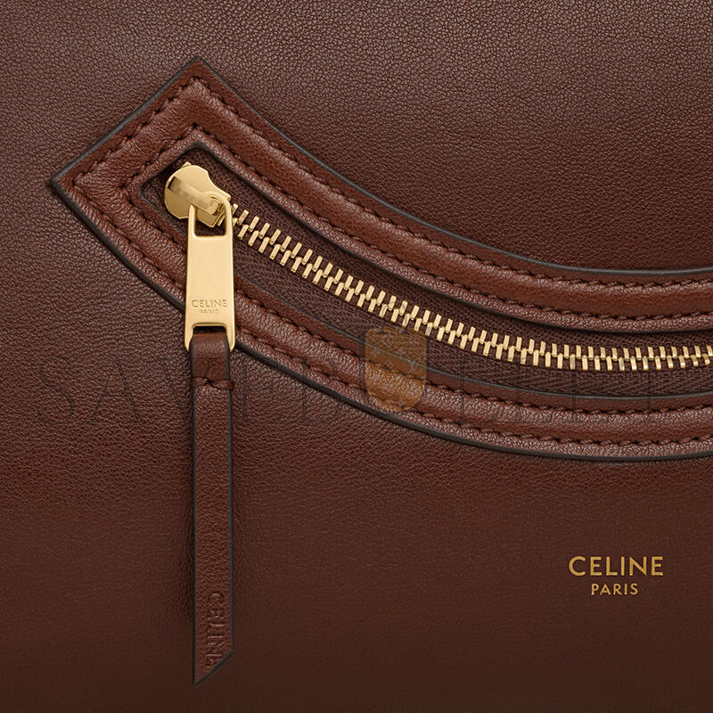 ce1i*e medium smiling new lU*gage in s*pple shiny lambskin 123693gw2.28bk (36*22*16cm)