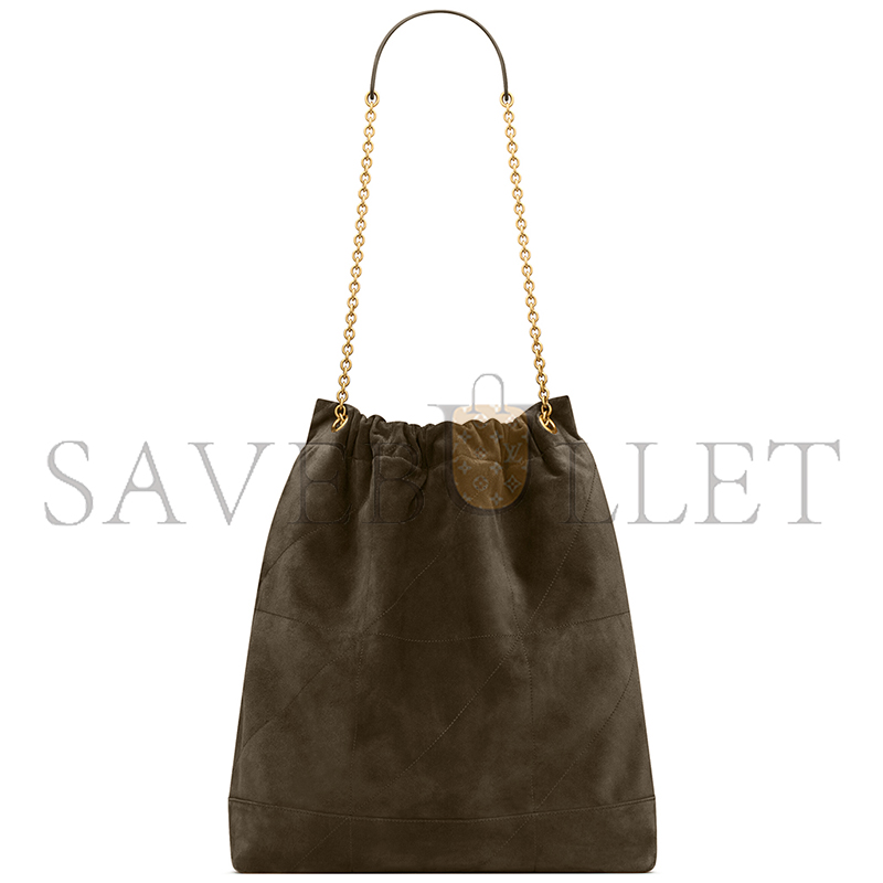 Y51 jamie large pochon in suede 8283501u8p73212 (41*34*5cm)