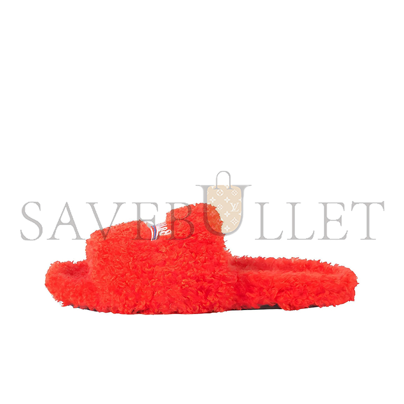 Ba1en*iaga furry sandals 654261w2do16596