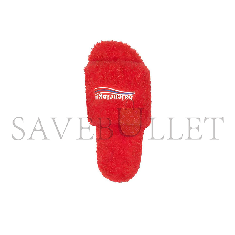 Ba1en*iaga furry sandals 654261w2do16596