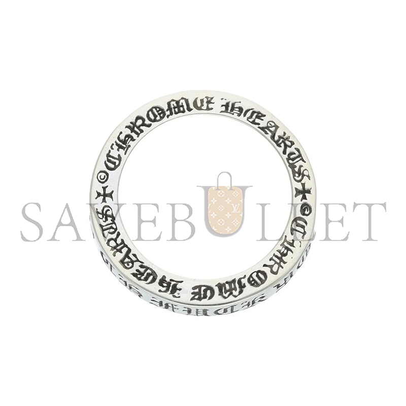 Ch*0me He**ts silver spacer ring fuck you