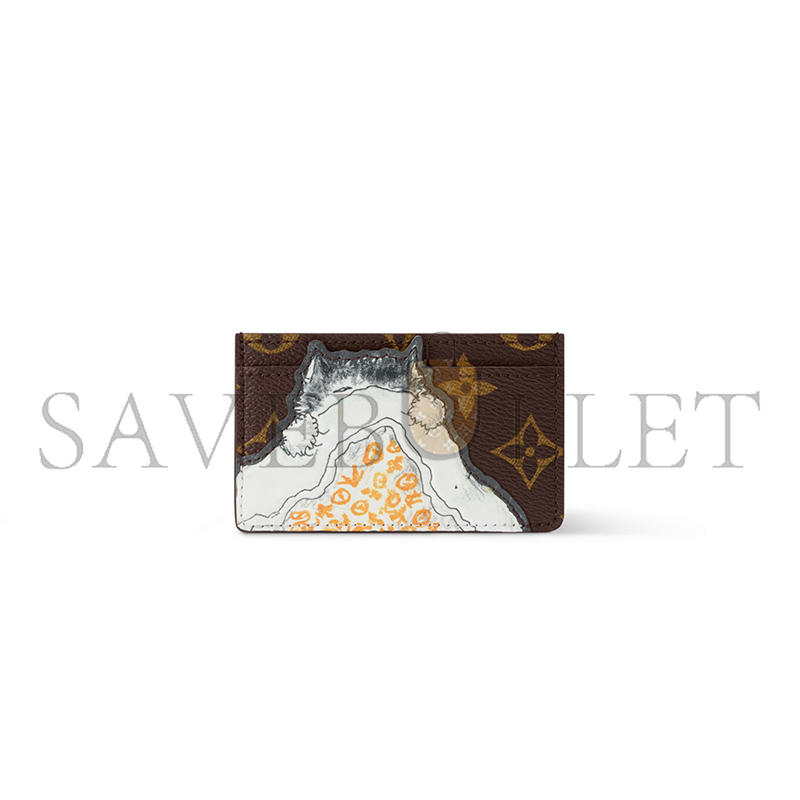 l0vis Vvtt0n grace coddington cat purse card passport holder m15155 (11*7*0.5cm)