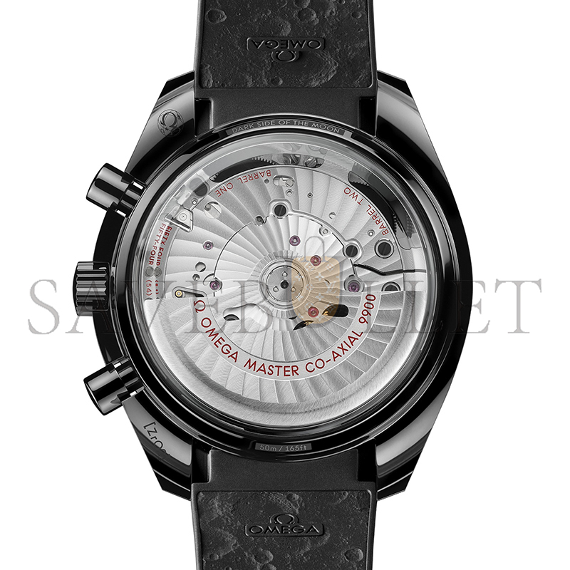 0me*ga speedmasterdark side of the moon 44.25 mm, black ceramic on rubber strap 310.92.44.51.01.004