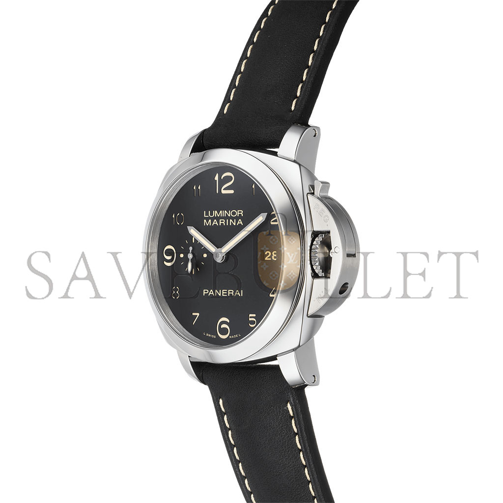 pa*e*ai luminor marina 1950 3 days stainless steel auT0matic 44 mm watch pam00359