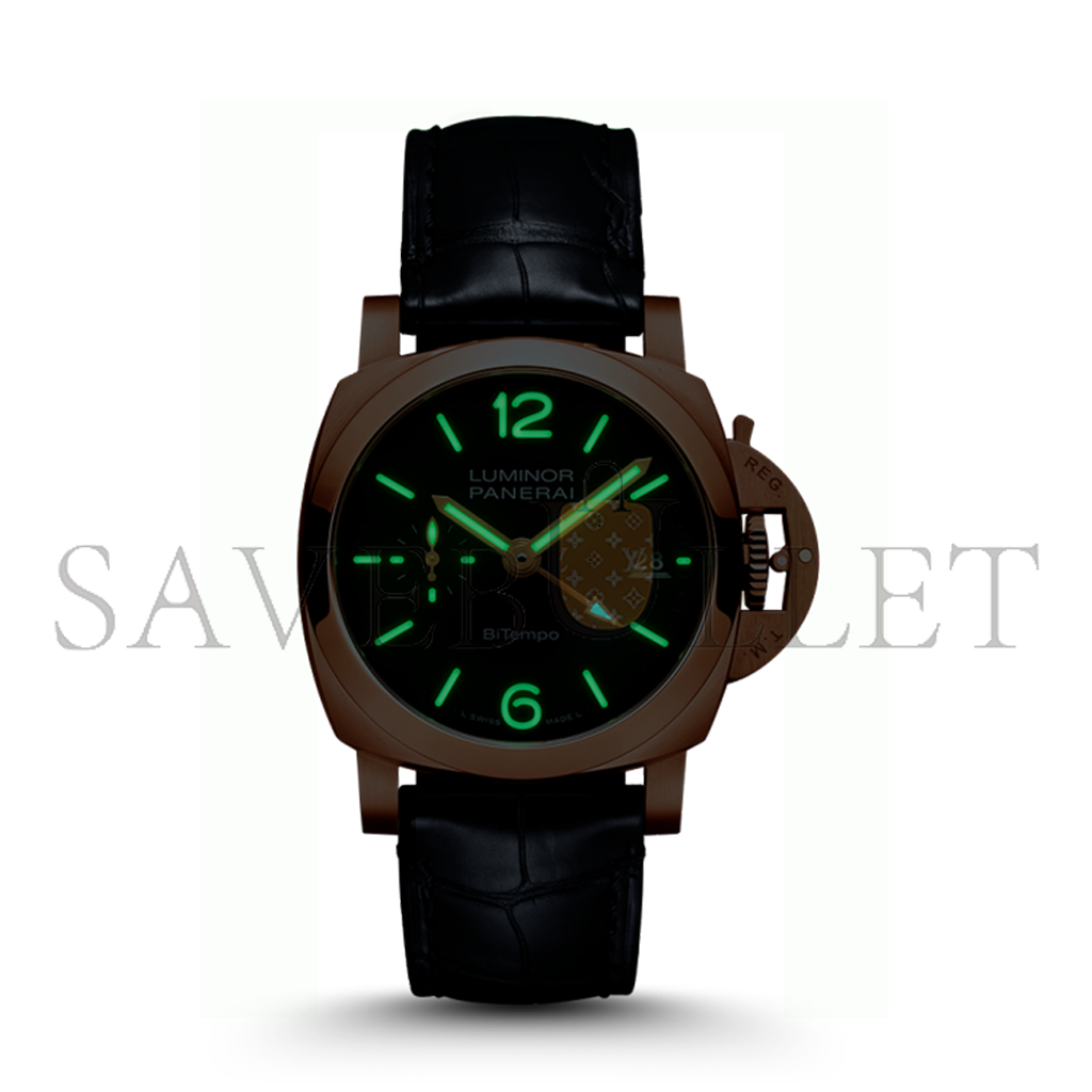 Pa*e*ai luminor marina goldtech™ watch pam01112