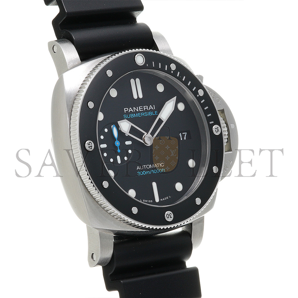 pa*e*ai submersible auT0matic black dial 42 mm men