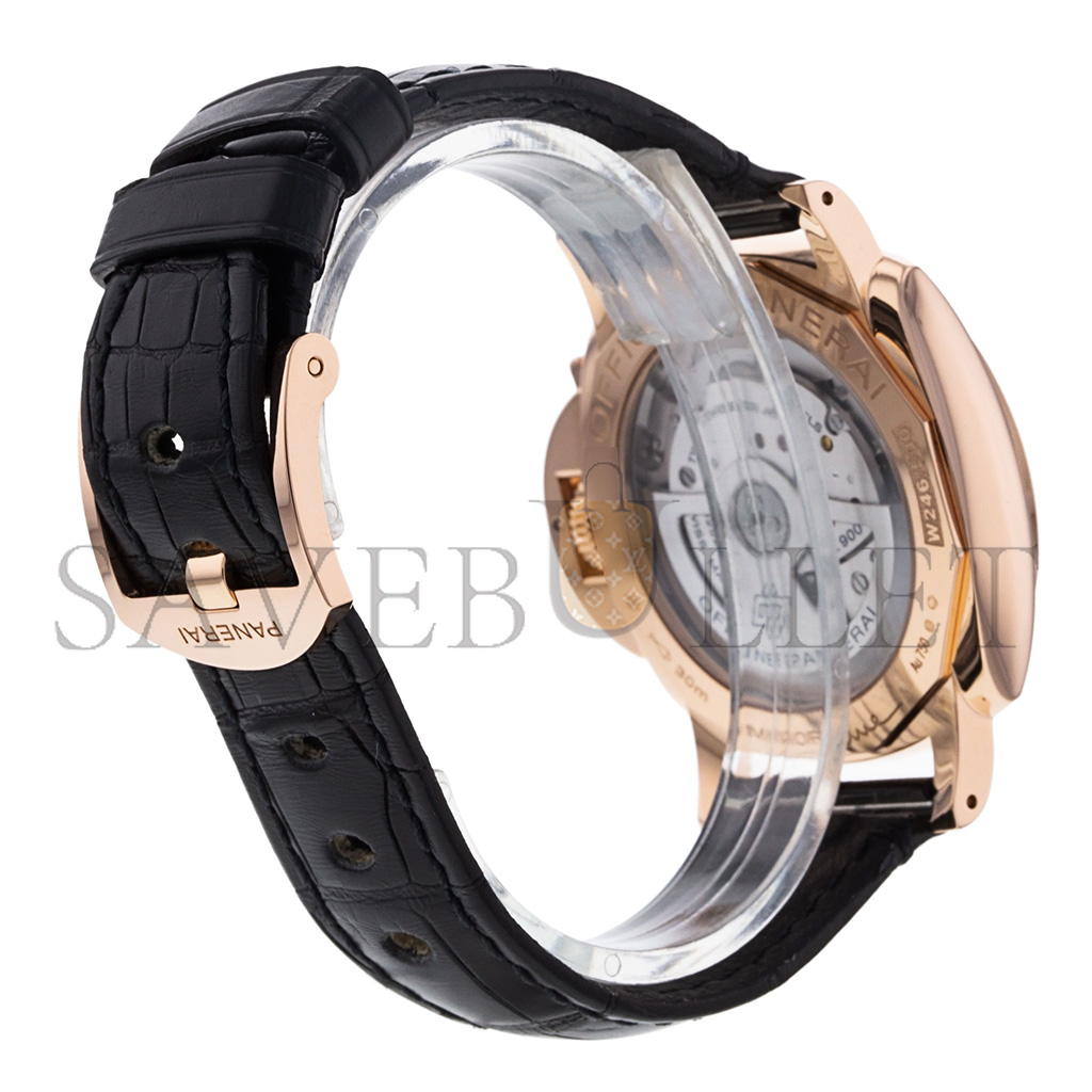 pa*e*ai luminor due 3 jours auT0matique 38 mm watch pam908
