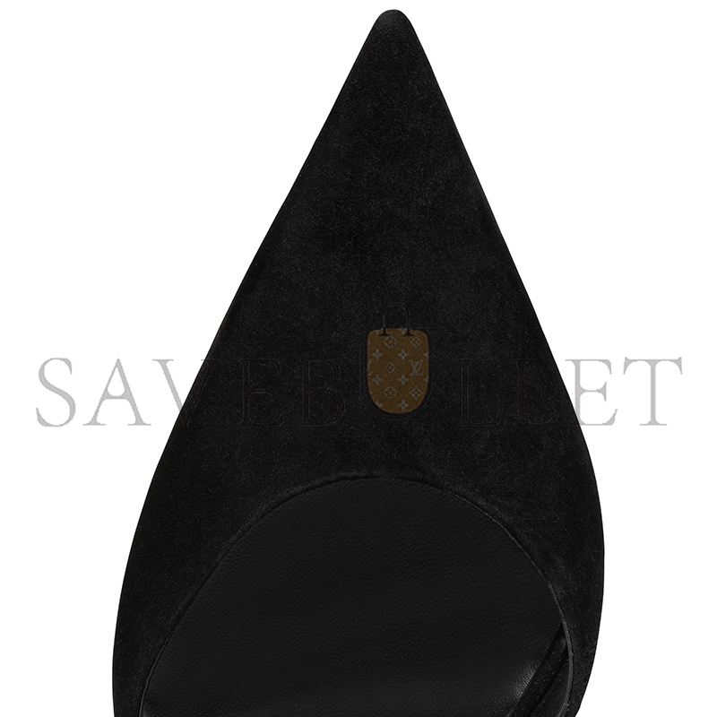 Ch**an louboutin condora riviera 100 mm pumps-veau velours-black-women 3240815b439