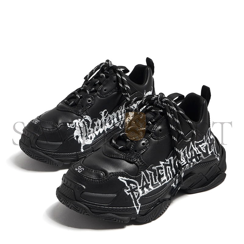 Ba*len*cia*ga triple sdiy metal artwork black 536737w2fay9017