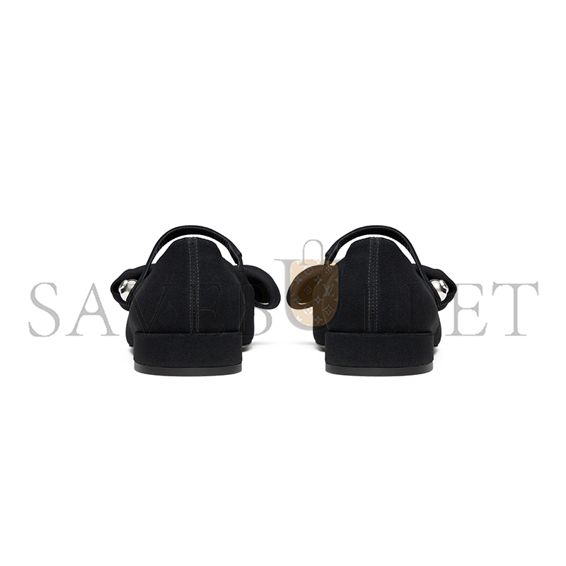 Va1e*ntin0 garavani bowjane mary-jane ballerina in crepe fabric 20mm 5w0s0ki3jiv_0no