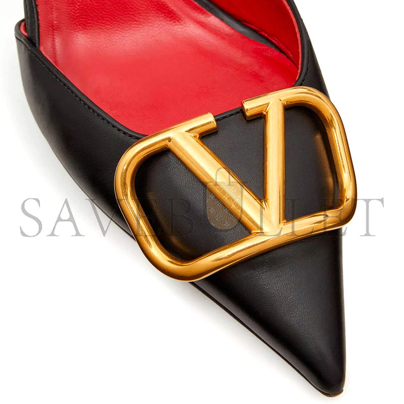 Va1e*ntin0 vlogo signature calfskin slingback pump 80mm 3.15in 5w2s0r01dsh_0no