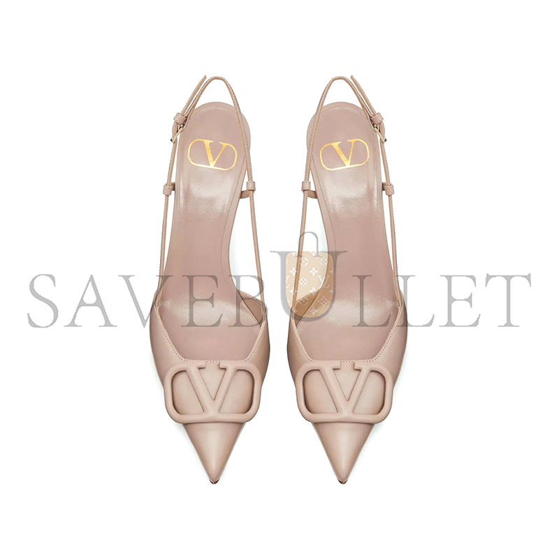Va1e*ntin0 vlogo signature calfskin slingback pump 80mm 3.15in 5w2s0r01mzf_p45