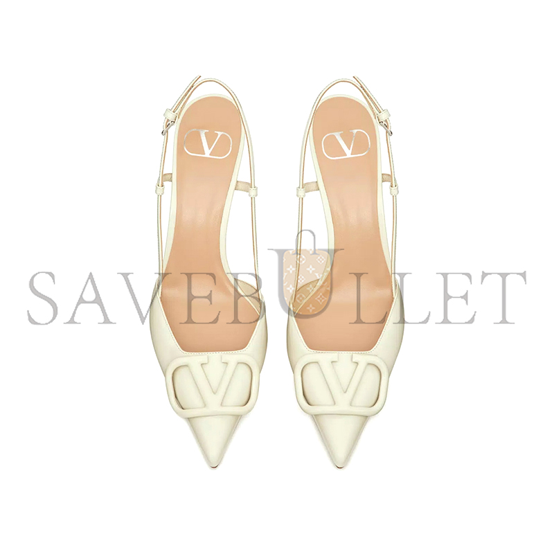 Va1e*ntin0 vlogo signature patent leather slingback pump 80mm 3.15in
