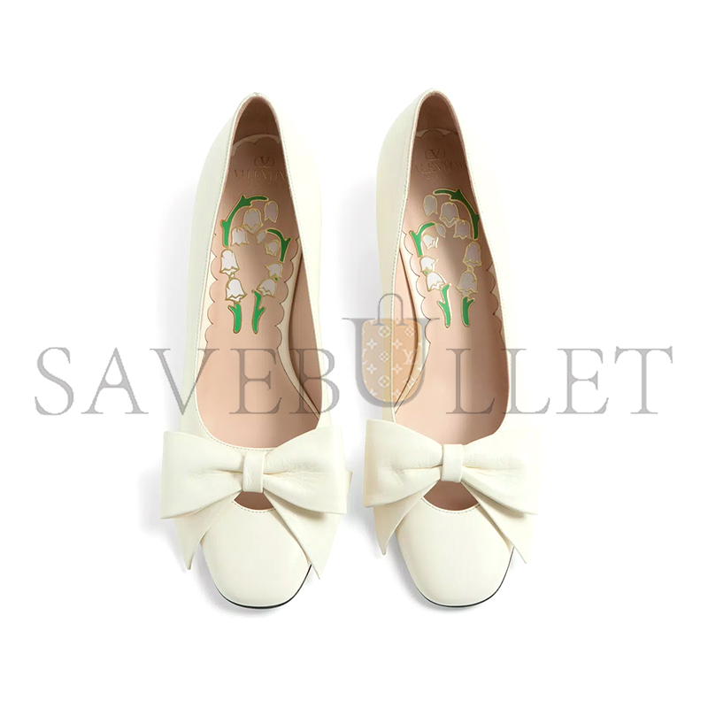 Va1e*ntin0 bowow pumps in kidskin 45mm 6w2s0lb5ddt_098