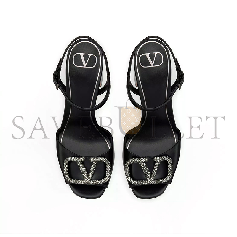Va1e*ntin0 sandal with vlogo signature platform in calfskin 115mm 5w0s0fg2est_249