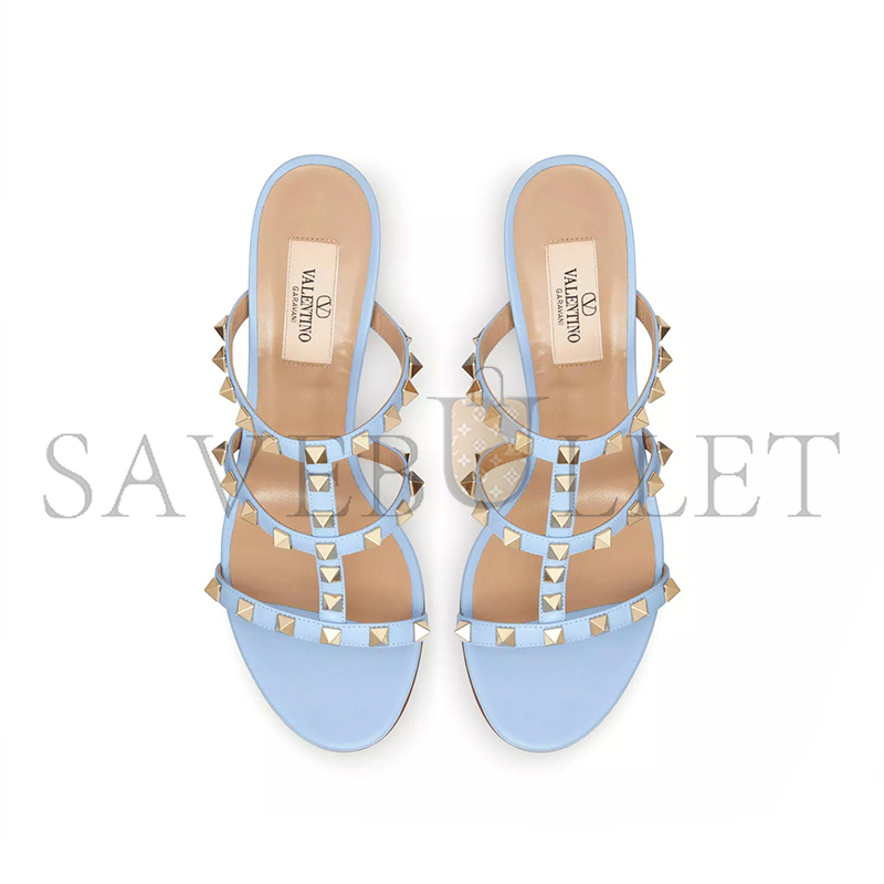 Va1e*ntin0 rockstud calfskin leather slide sandal 60 mm 4w2s0c47vod_zqw