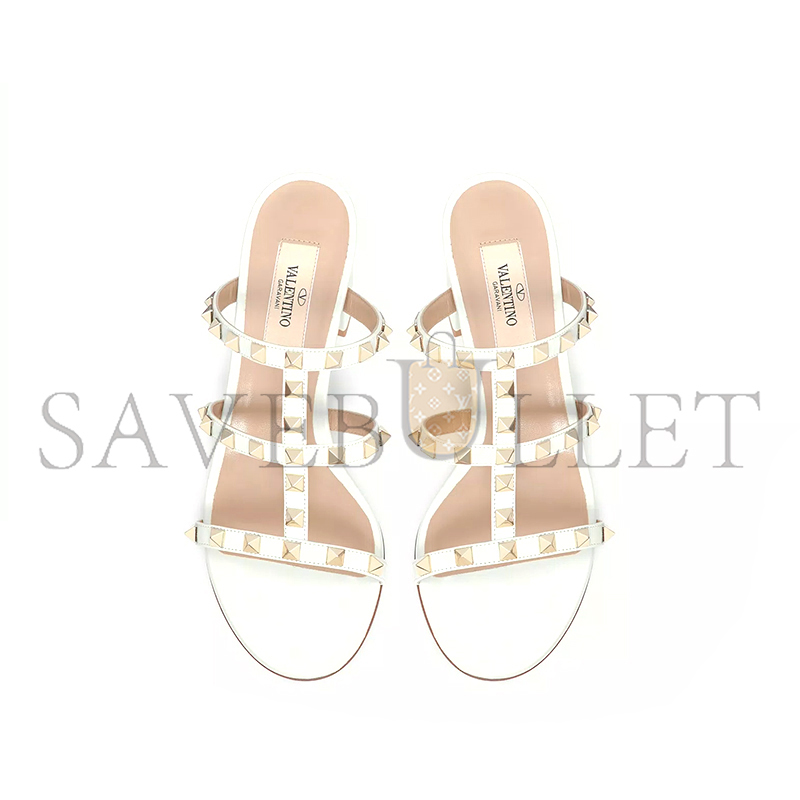 Va1e*ntin0 rockstud calfskin leather slide sandal 60 mm 5w2s0c47vod_i16